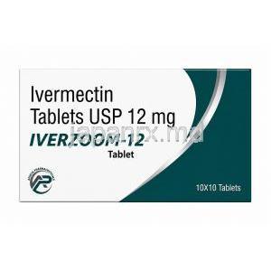 イベルズーム, イベルメクチン 12mg, 正面