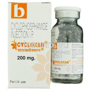 サイクロキサン Cycloxan, エンドキサン ジェネリック, シクロホスファミド 200mg 注射