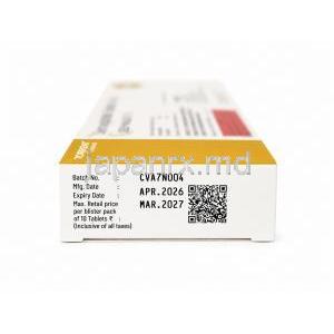 セマリックス 3, セマグルチド 3mg, 製造元：Torrent Pharmaceuticals Ltd, 箱情報, 製造日, 消費期限