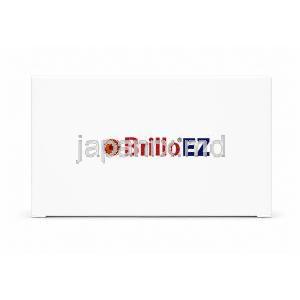 ブリロ EZ, ベンペド酸 180mg/エゼチミブ 10mg, 製造元：Sun Pharmaceutical Industries Ltd, 箱上面