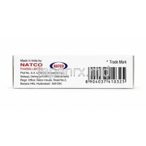 レトロナット, レトロゾール 錠剤 2.5 mg, 製造会社情報
