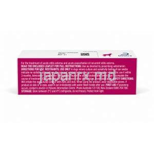 オスルニア 犬用点耳用ジェル, テルビナフィン 10 mg/ フロルフェニコール 10 mg/ 酢酸ベタメタゾン 1mg, 使用方法・保管方法