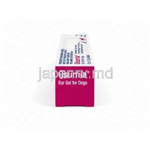 オスルニア 犬用点耳用ジェル, テルビナフィン 10 mg/ フロルフェニコール 10 mg/ 酢酸ベタメタゾン 1mg, 商品名