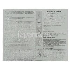 オストスプレー Ostospray, カルシトニン 30 定量 5ml 点鼻用スプレー (Sun Pharma) 情報シート3