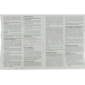 ロパリン Loparin, エノキサパリンナトリウム 40mg 0.4ml 注射 (Intas) 情報シート2