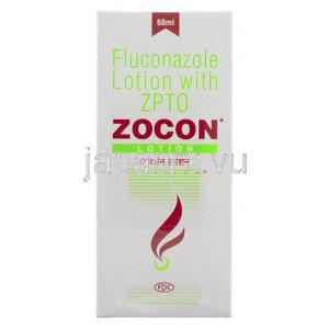 フルコナゾール（ダイフルカン ジェネリック）, Zocon, 30ML ローション (FDC) 箱