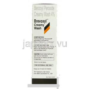 ブレボキシル・Brevoxyl 洗顔クリーム (GSK) 成分