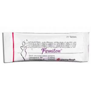 エチニルエストラジオール / デソゲストレル合剤（マーベロンジェネリック）, Femilon, 0.15mg/  0.02mg