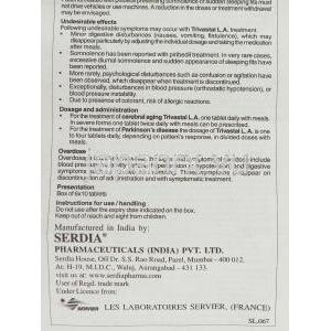 トリバスタルL.A. Trivastal L.A., ピリベジル 50mg (Serdia) 情報シート4