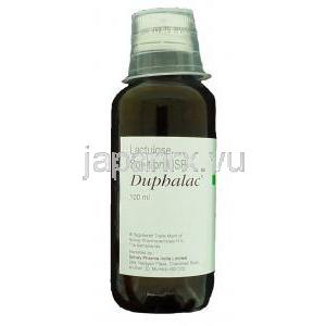 デュファラック Duphalac, ラクツロース  内服液10g/15ml x 100ml (Solvay) ボトル