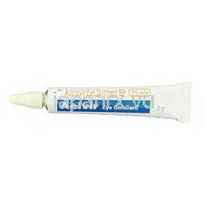アシビル Acivir, ゾビラックス ジェネリック, アシクロビル 眼軟膏 (Cipla) チューブ