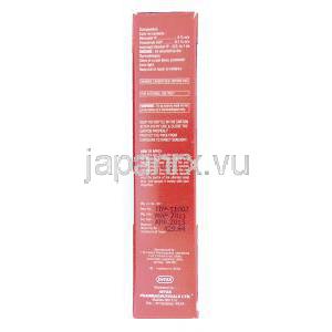 モールF Morr-F,  ミノキシジル・フィナステリド配合 60ml 頭皮外用液 (Intas) 成分