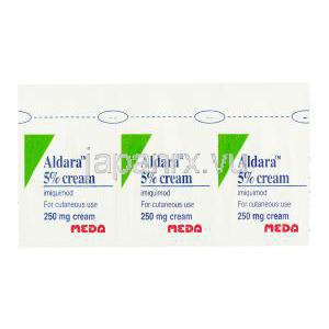 アルダラ Aldara, ベセルナ ジェネリック, イミキモド 5% クリーム (Meda) 包装