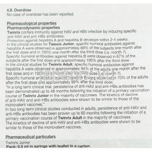 ツインリックス Twinrix 大人用 A・B型肝炎ワクチン注射 (GSK) 情報シート8