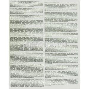 D-Veniz, プリスティーク ジェネリック,  デスベンラファキシン 50mg 錠 (Sun Pharma) 情報シート2