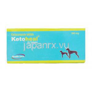ケトヒール Ketoheal, ニゾラール ジェネリック, ケトコナゾール 200mg 錠 (Health Kare Pharma) 箱