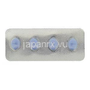 スハグラ （バイアグラジェネリック） シルデナフィル 50mg 錠 (Cipla) 包装裏面