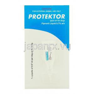 プロテクトール Protektor, フロントラインプラス ジェネリック , Fipronil Liquid フィプロニル 0.67ml スポッ