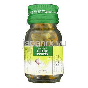 ガーリック・パールズ Garlic Pearls カプセル (Ranbaxy) ボトル