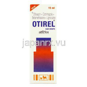 オティレル Otirel, オフロキサシン, クロトリマゾール, プロピオン酸ベクロメタゾン, リグノ