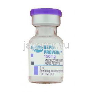 デポプロベラ Depo-Provera, メドロキシプロゲステロン 150mg 注射 (ファイザー社) バイアル