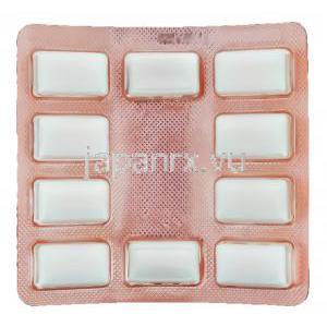 ニコテックス Nicotex, ニコチン 4mg ニコチン代替療法用ガム (Cipla) 包装