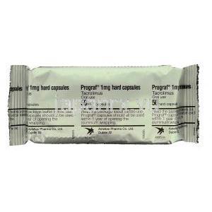 プログラフ Prograf, タクロリムス 1mg カプセル (Astellas) 包装