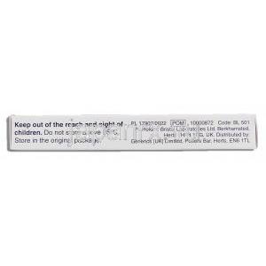 ゼストリル  ジェネリック, リシノプリル Lisinopril  10mg 錠 (Bristol) 製造者情報