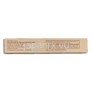 ジミグ  Zimig, テルビナフィン塩酸塩 1%  x 10gm クリーム (GSK) 製造者情報