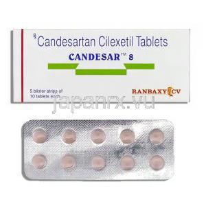 カンデサール Candesar (ブロプレス ジェネリック) カンデサルタン 4mg 錠 (Ranbaxy)