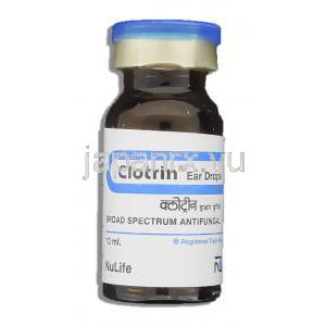 クロトリン Clotrin, クロトリマゾール  5ml  点耳液 (NuLife) ボトル