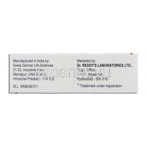 エトドラク （オステラック / ハイペン ジェネリック）,  Etura 500MG 錠 (Dr.Reddy) 製造者情報