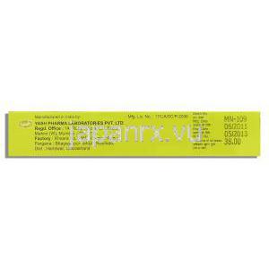 ミクロジェンタ-Ｎ Miclogenta-N, ネオマイシン配合 10gm クリーム (Yash) 製造者情報