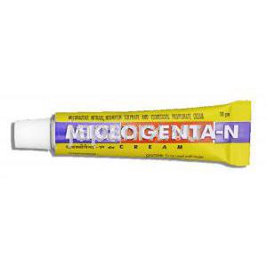 ミクロジェンタ-Ｎ Miclogenta-N, ネオマイシン配合 10gm クリーム (Yash) チューブ