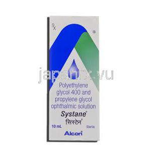 システイン（システン） Systane 点眼薬 (Alcon) 箱