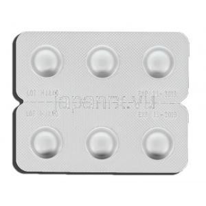 ゾーミッグ Zomig, ゾルミトリプタン 2.5mg 錠 (アストラゼネカ) 包装