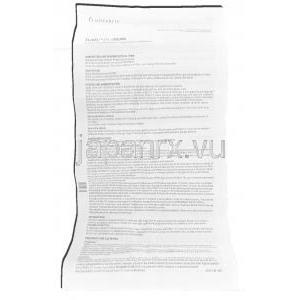 エリデル Elidel, ピメクロリムス クリーム 1% x 30gm (Novartis) 情報シート1