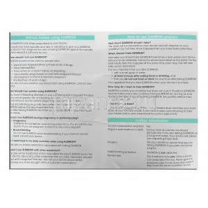 エルミロン Elmiron, 多流酸ペントサン 100mg カプセル (Arthropharm) 情報シート1