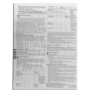 グリメピリド Glimepiride, アマリール ジェネリック 4mg 錠 (Teva) 情報シート2