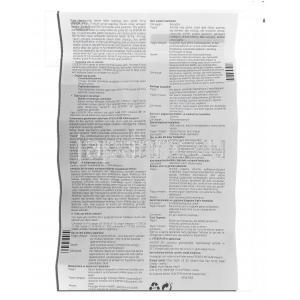 エフェクサーER Efexor XR, ベンラファキシン 75mg カプセル (Pfizer) 情報シート2