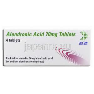 アレンドロン酸ナトリウム 70mg 錠 (Arrow Generics) 箱
