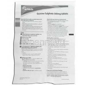 リフレックス ジェネリック, ミルタザピン 15mg 錠 (Actavis) 情報シート1