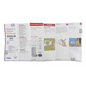 デュオリンＨＦＡ Duolin HFA, コンビネント ジェネリック,  レボサルブタモール・臭化イプラト