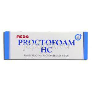 プロクトフォーム HC Proctofoam HC, ヒドロコルチゾン酢酸エステル・プラモカイン配合 1% / 1% x 10gm 泡