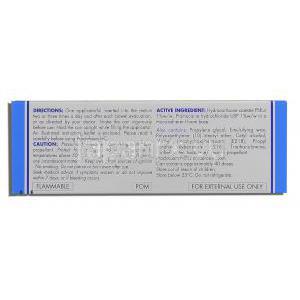 プロクトフォーム HC Proctofoam HC, ヒドロコルチゾン酢酸エステル・プラモカイン配合 1% / 1% x 10gm 泡