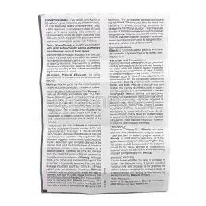 ブレオシップ Bleocip, ブレオマイシン 15mg 注射 (Cipla) 情報シート2