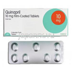 キナプリル 10mg 錠 (Teva) 箱