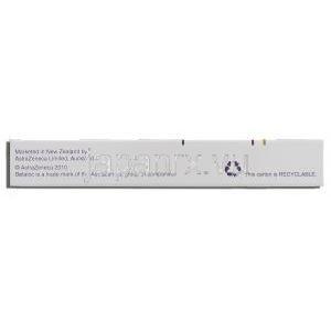 ベタロックCR Betaloc CR, コハク酸メトプロロール 47.5mg 箱 (アストラゼネカ社) 製造者情報