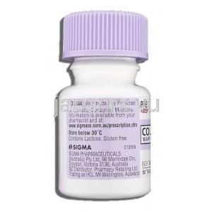 クーマディン Coumadin, ワーファリンジェネリック, ワルファリン 2mg 錠 (Sigma) 製造者情報
