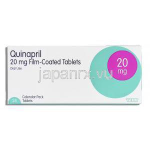 キナプリル 20mg 錠 (Teva) 箱